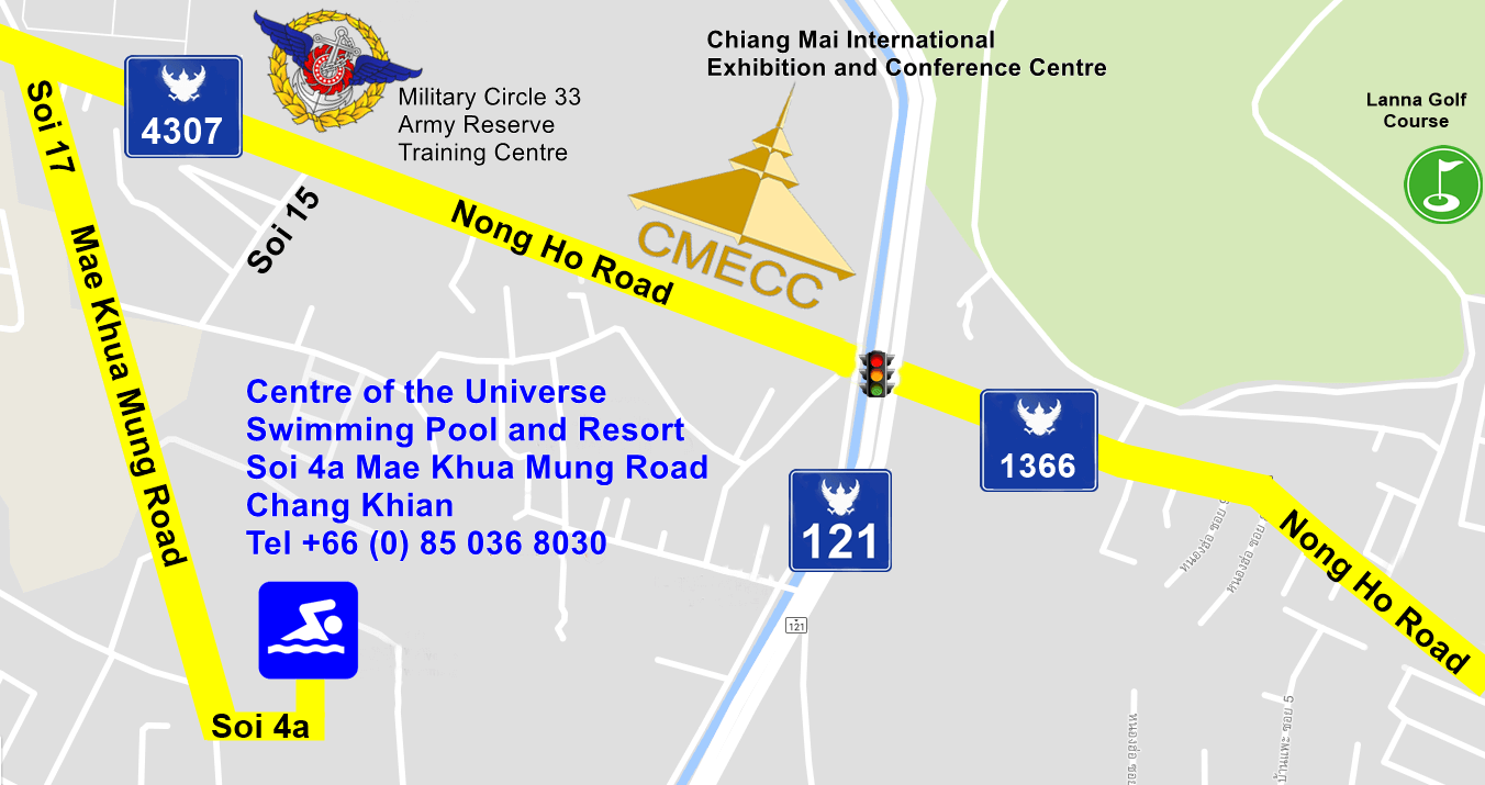 Road numbers from Convention Centre